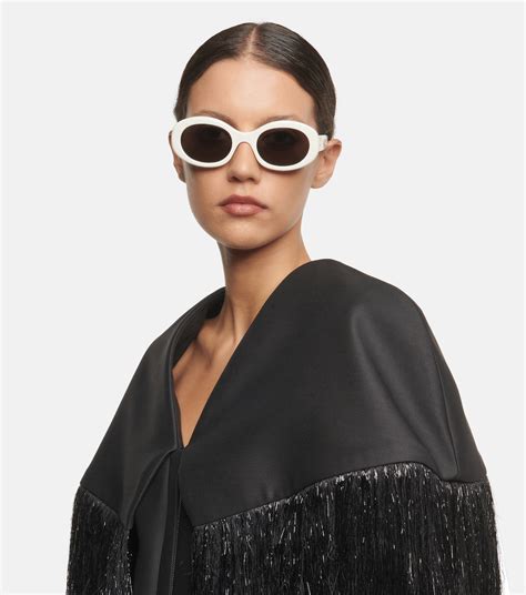 celine chunky sunglasses|Celine round dresses.